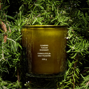 The Flamingo Estate Climbing Tuscan Rosemary candle, formulated for daily pleasure