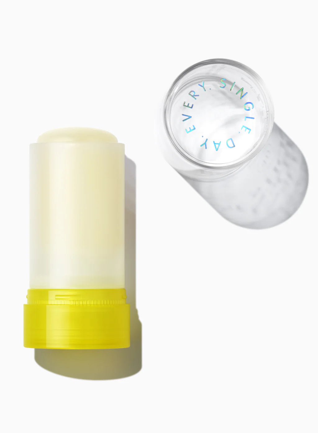 A tube of Supergoop Unseen Sunscreen stick, with the top off