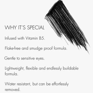 An infographic for Sweed mascara