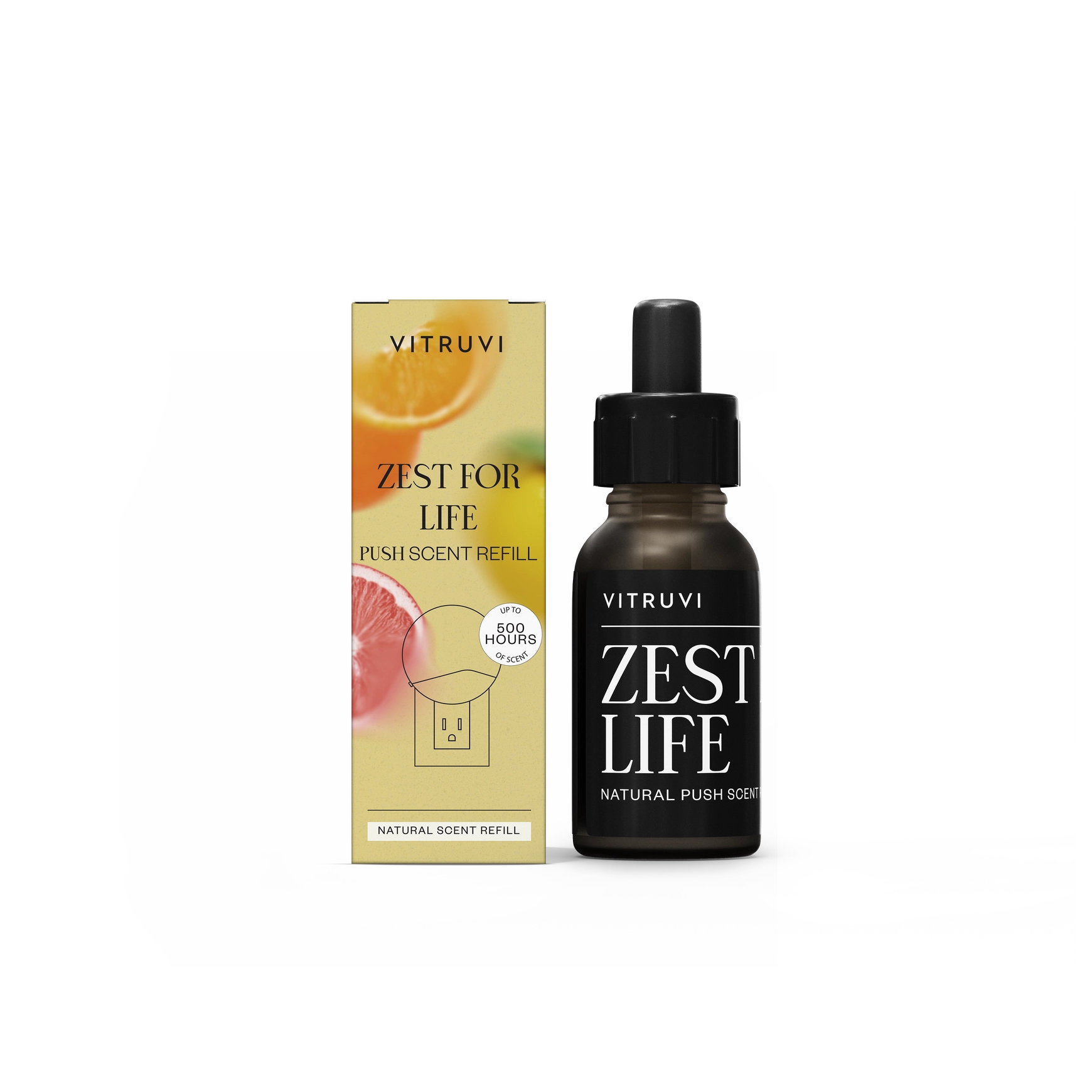 Vitruvi | Zest for Life Push Scent Refill